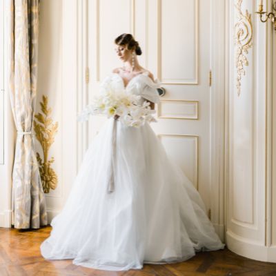 worshop au chateau de tourreau mariage chic blanc