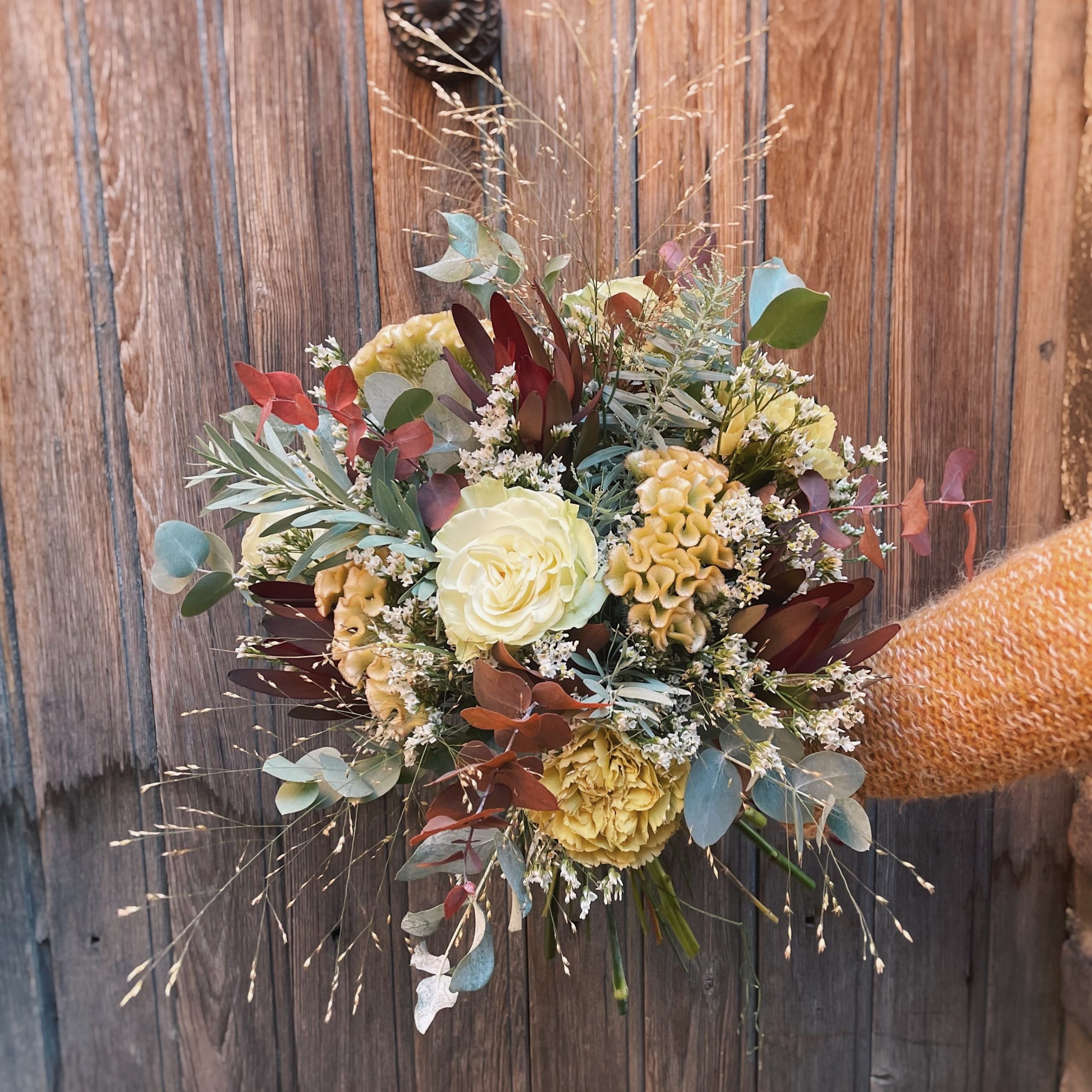 bouquet automnal armelle bouquet de fleurs marron