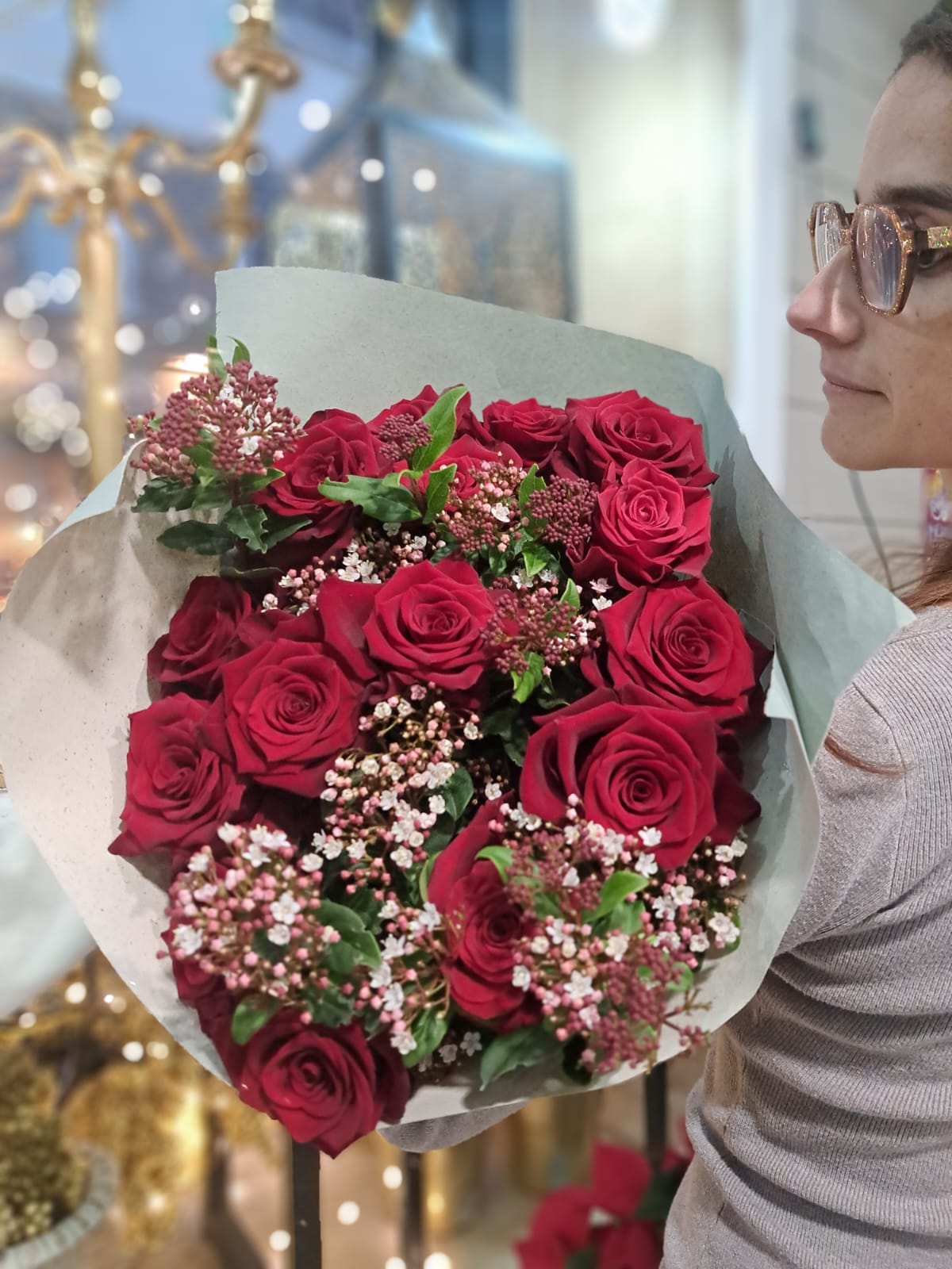 bouquet fête des mamans neuville sur saone fleuriste