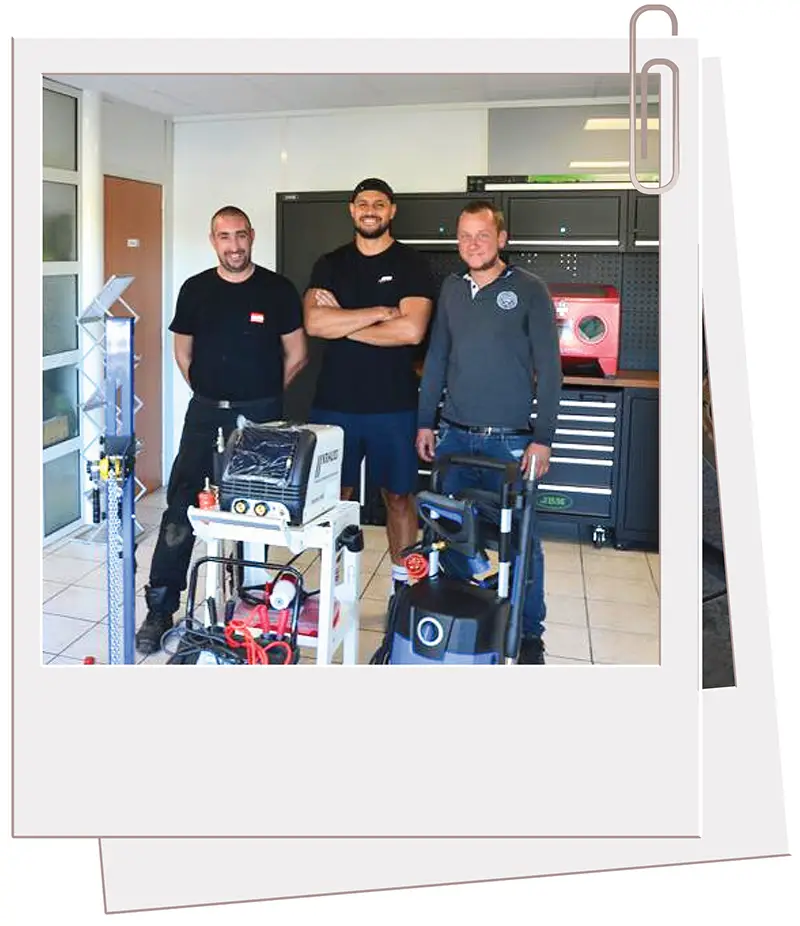 équipement carrosserie équipe starkein