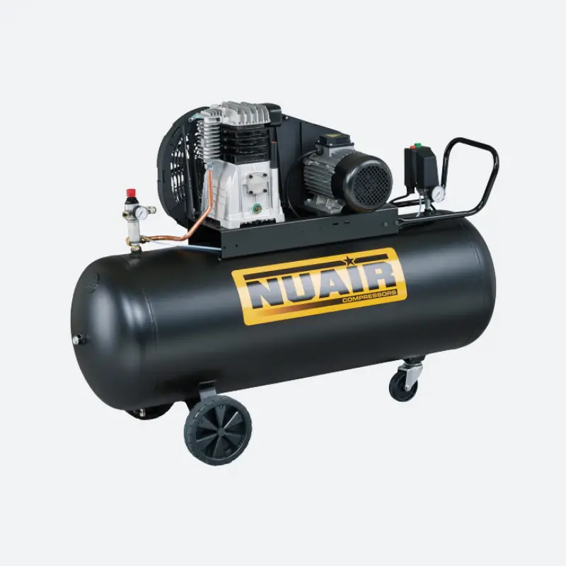 Compresseur à piston 200l 3CV pour ateliers mécaniques et garage