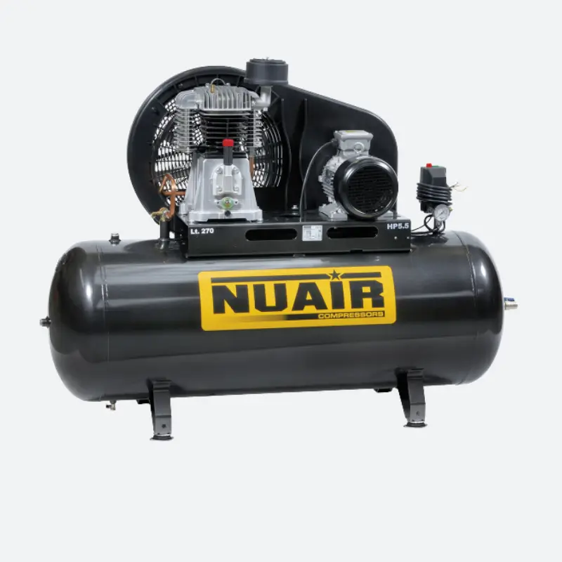 Compresseur à piston NUAIR NB4-5.5FT-270 entrainement par courroie