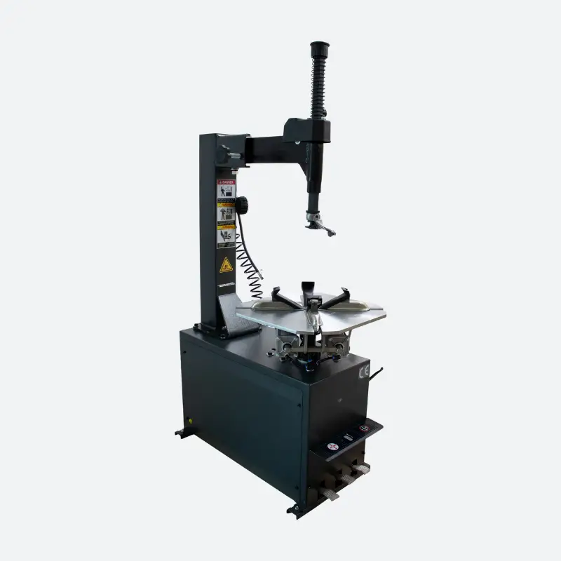 Démonte pneus semi automatique pour travaux pneumatiques sur roues de 10 à 24 pouces