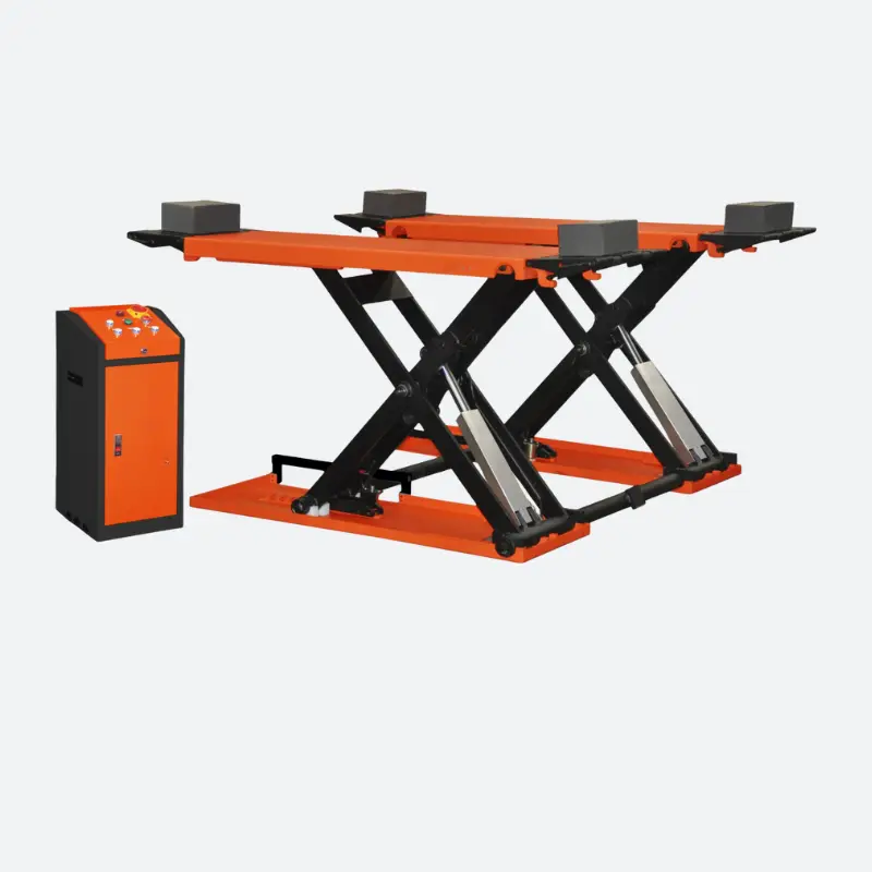 Pont ciseaux mobile rapide 3000kg pour pneumatique et carrosserie