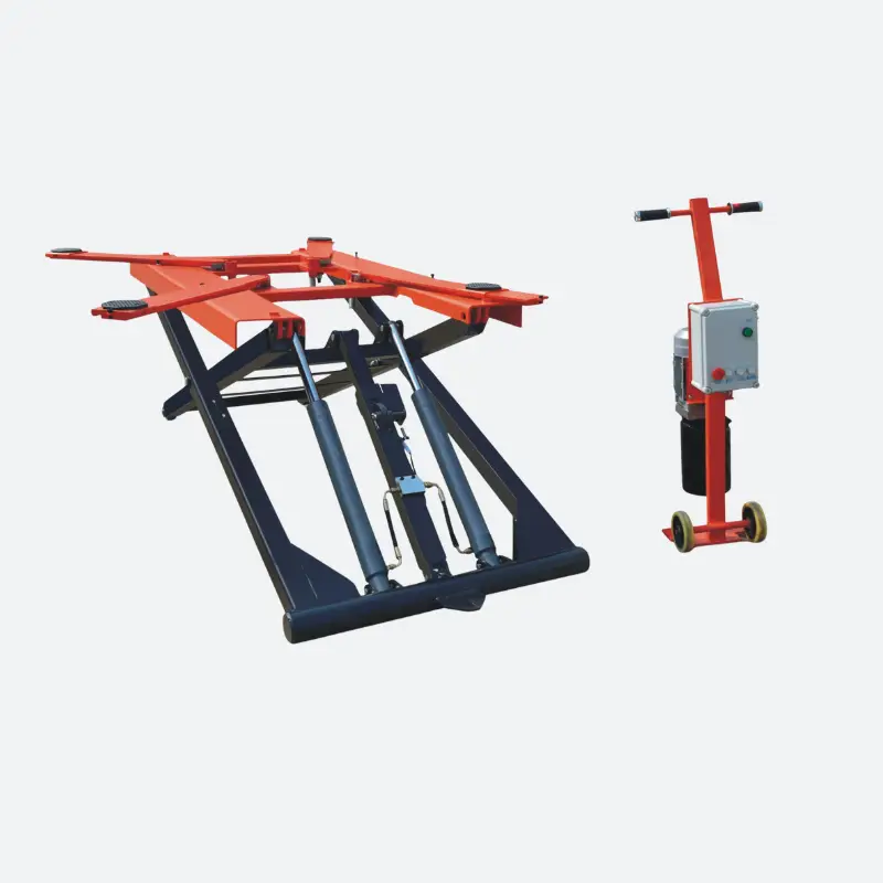 Pont carrossier mobile 2800kg pour ateliers mécaniques et carrosseries