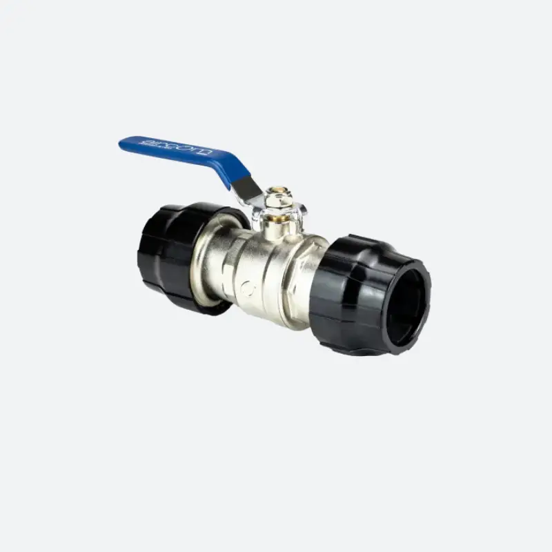 Vanne à sphère inox pour réseaux d'air comprimé