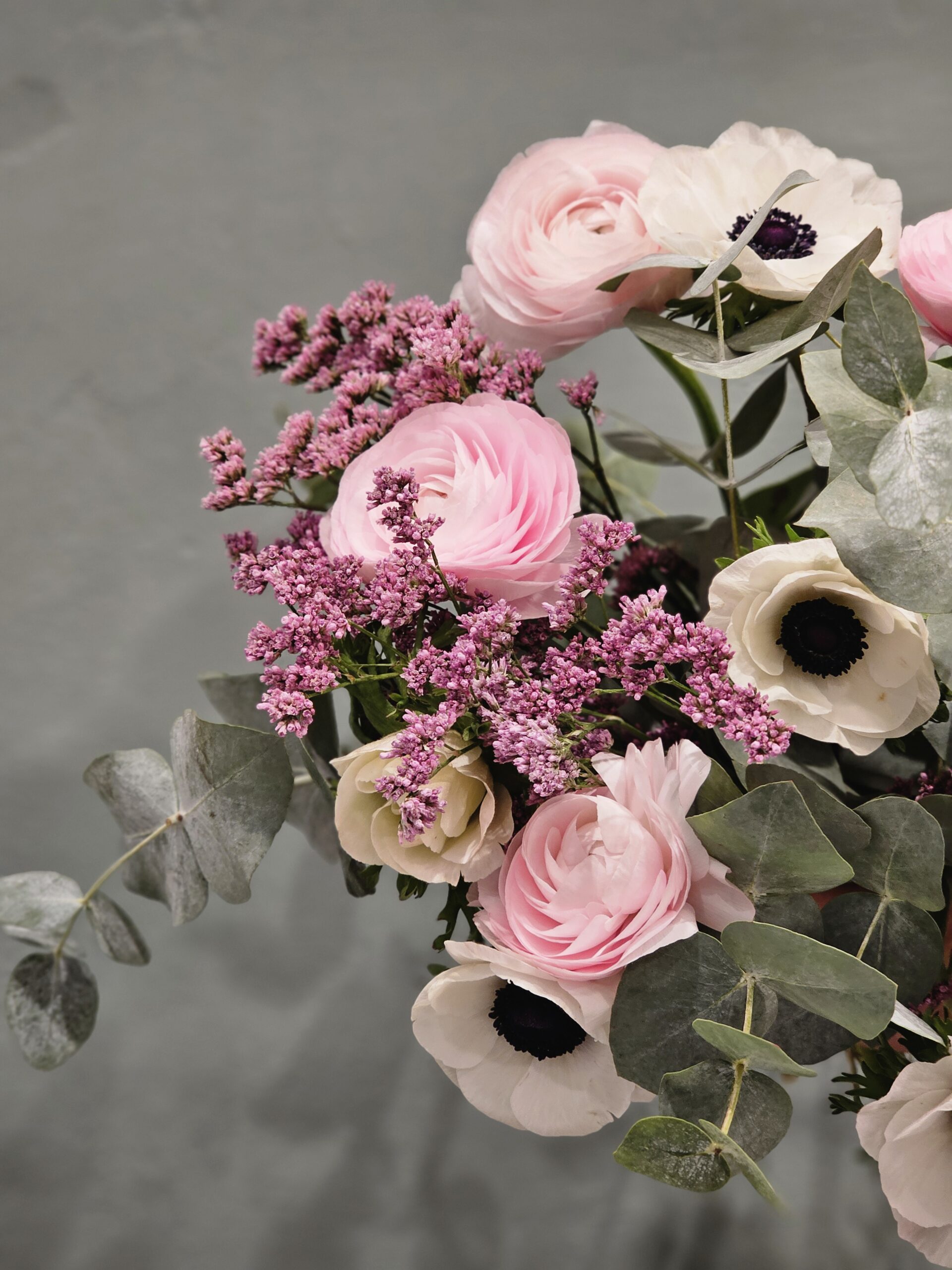 Bouquet fleurs de saison saint valentin